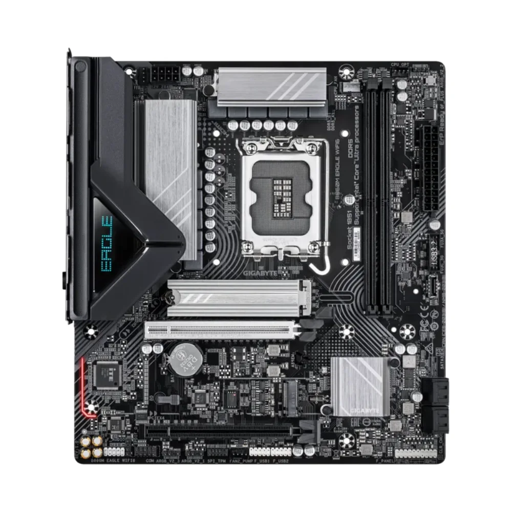 Gigabyte Motherboard B860M EAGLE WIFI6 DDR5 For Intel Ultra Processors view 2